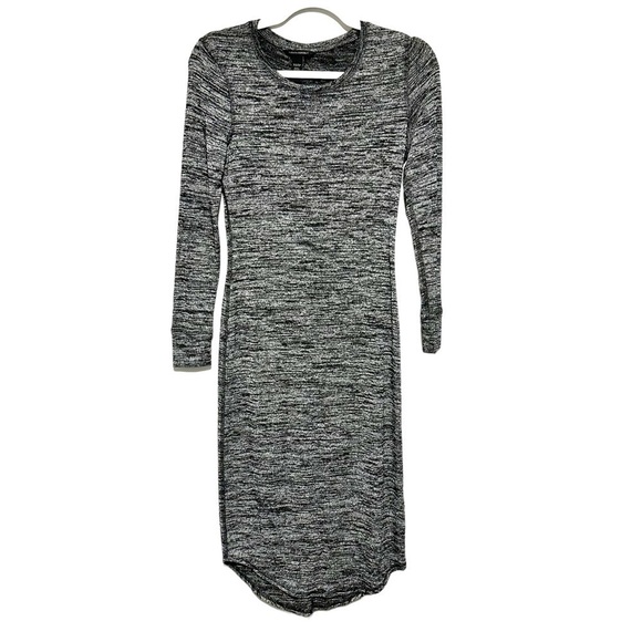 Banana Republic Dresses & Skirts - Banana Republic Dark Grey Bodycon Long-sleeve Dress Size XS